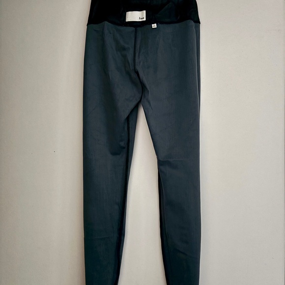 Wilfred Free Black Faux Leather Leggings - Picture 2 of 3